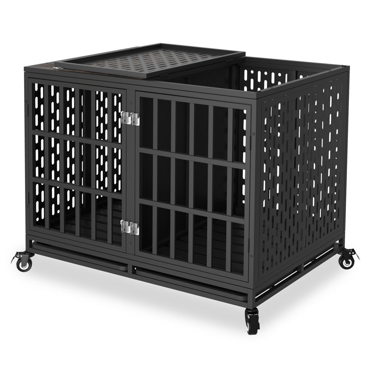 Indestructible hot sale dog kennel